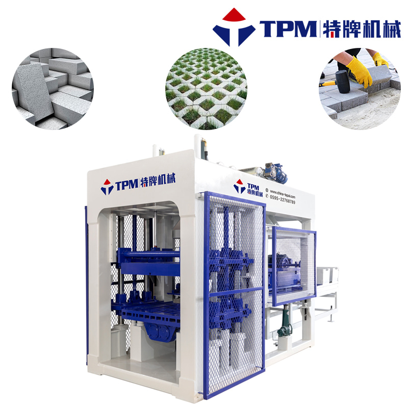 High Pressure Automatic Hydraulic Cement Block/Solid Brick Machine(TPM8000)